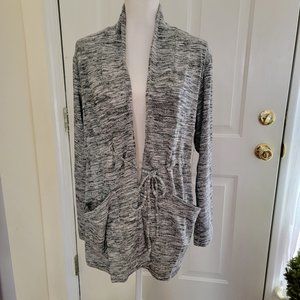 NWT Always Indigo Women’s Gray Cardigan/Robe Size M